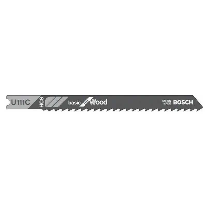 Segueta Bosch U 111 C Triscada y Fresada 3 Pzs