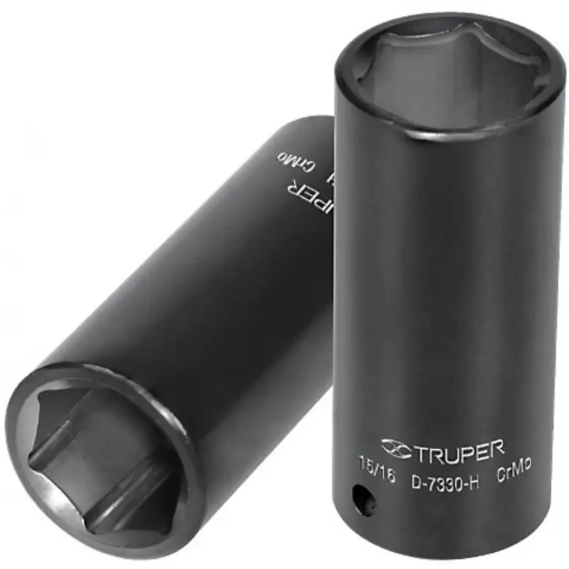 Dado Largo de Impacto 6 Puntas Milimétrico Truper 12432 – D-7320-M