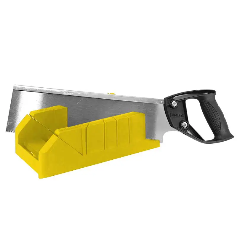 Sierra de Mano con Caja de Ingleta Stanley 19-800 12 pulg