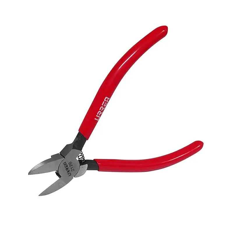 Pinza Corte a Ras para Plástico Urrea 212G Con Resorte 6 Pul