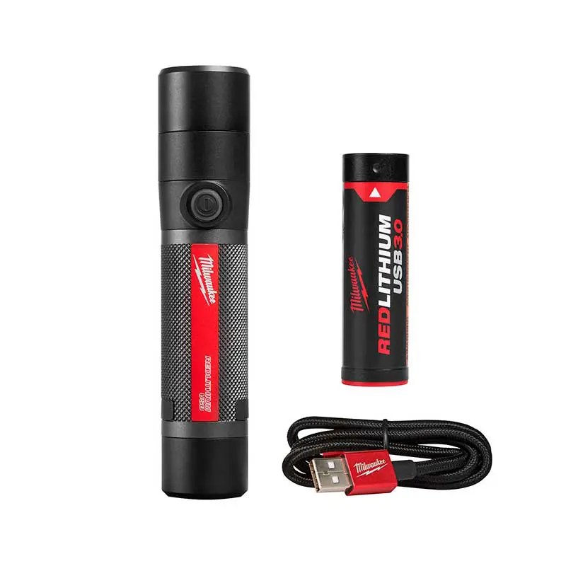Linterna Enfoque Giratorio Recargable Usb Milwaukee 2161-21