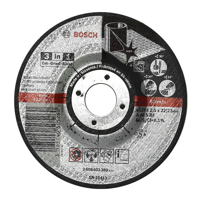 Disco para Corte Inox 3 en 1 Bosch 2608602389 5 Pulgadas