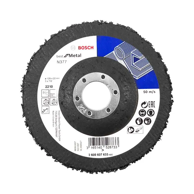 Disco Limpiador Metal Bosch N377 Best for Metal 5 Pulg