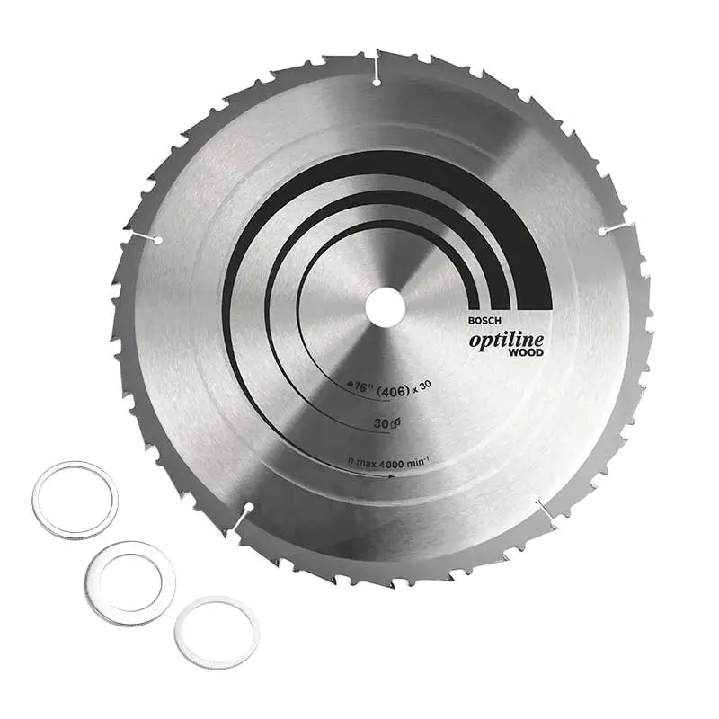 Disco de Sierra Circular Optiline Bosch PARA MADERA 16 PULGADAS