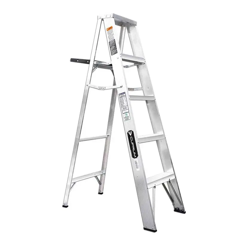 Escalera de Aluminio de Tijera CUPRUM 608-05N USO DOMÉSTICO 90 KG