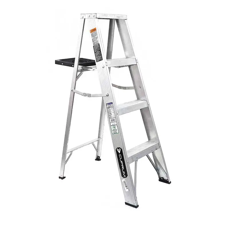 Escalera de Tijera Cuprum 628-04N USO PROFESIONAL 175 KG