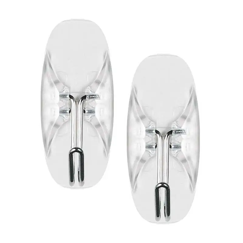 Ganchos Transparentes Medianos 3M Command 17065CLR-ES