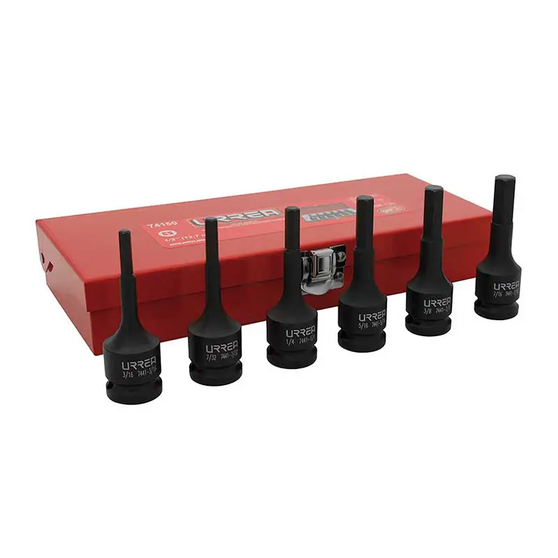 Juego Dados de Impacto Punta Hexagonal Urrea 74150