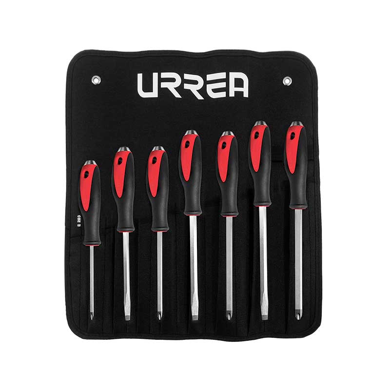 Juego de Desarmadores de Golpe Urrea 9100GC 7pzs