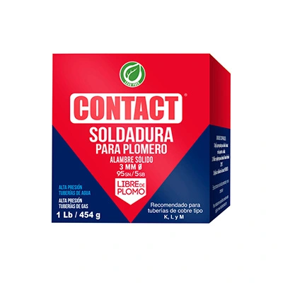 Contact 95/5 Roja SIN PLOMO