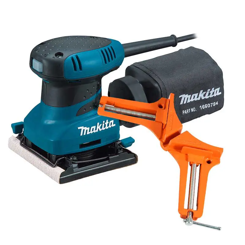 Lijadora Orbital MAKITA BO4556 200W + PRENSA ESQUINERA