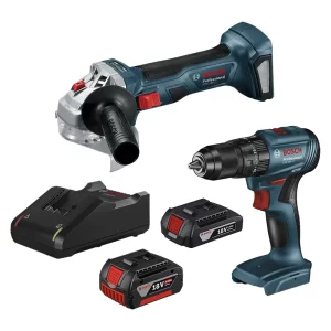 Combo Bosch Brushless Rotomartillo 18 V + Esmeriladora 5 Pul