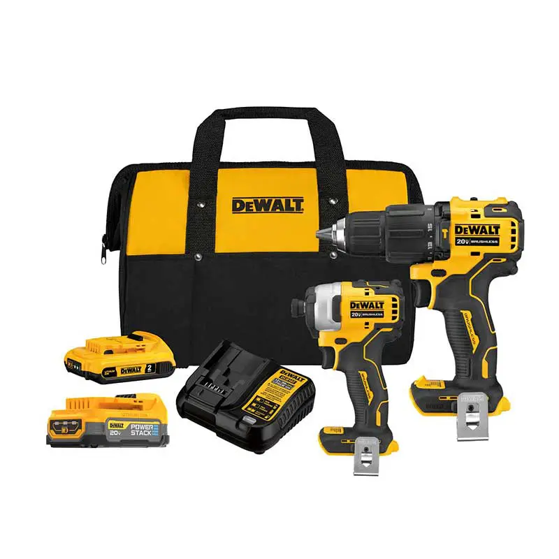 Combo Rotomartillo Dewalt Atomic + ATORNILLADOR DE IMPACTO 20V BL