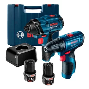 Combo Taladro Bosch GSR 120-LI + Atornillador de Impacto