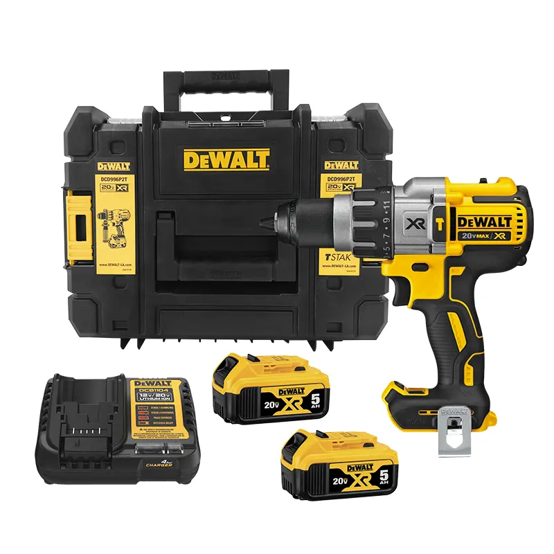 Rotomartillo 20V Brushless Dewalt DCD996 + Baterías Cargador
