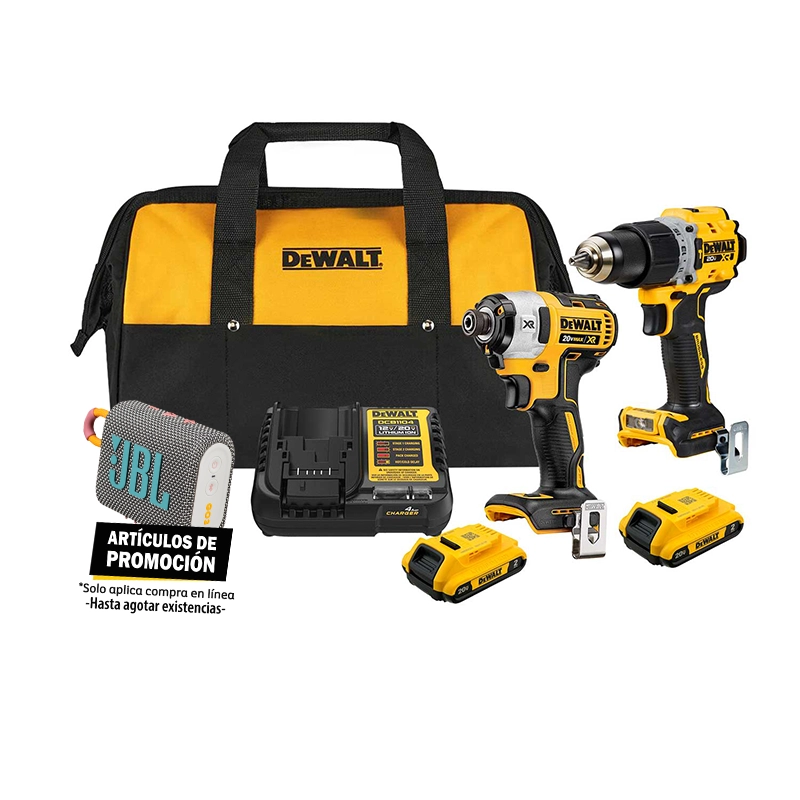 Kit Dewalt Xr Rotomartillo + ATORNILLADOR DE IMPACTO BL
