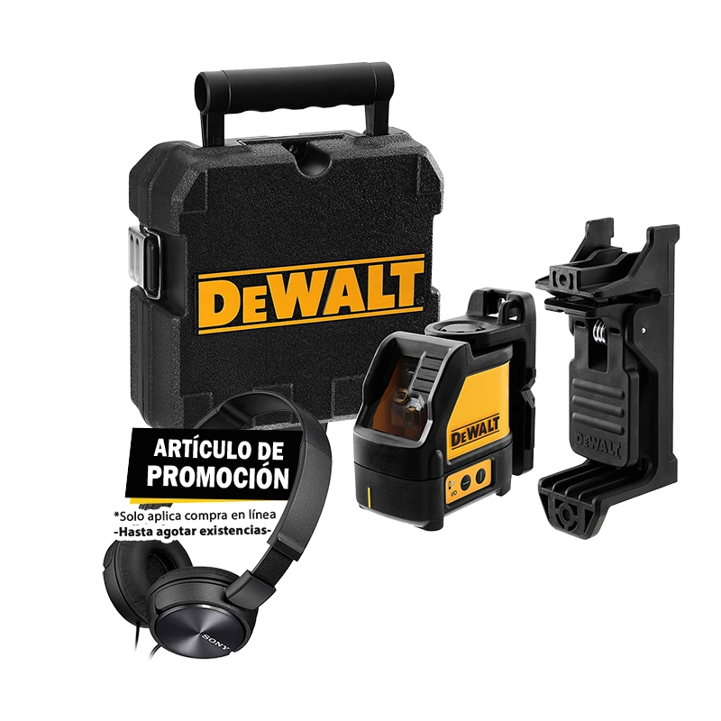 Láser Autonivelador HORIZONTAL Y VERTICAL DW088K DEWALT