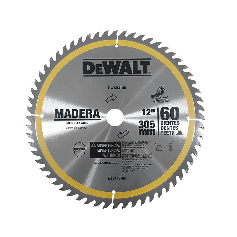 Disco de Sierra Dewalt DWA03140 12 PUL