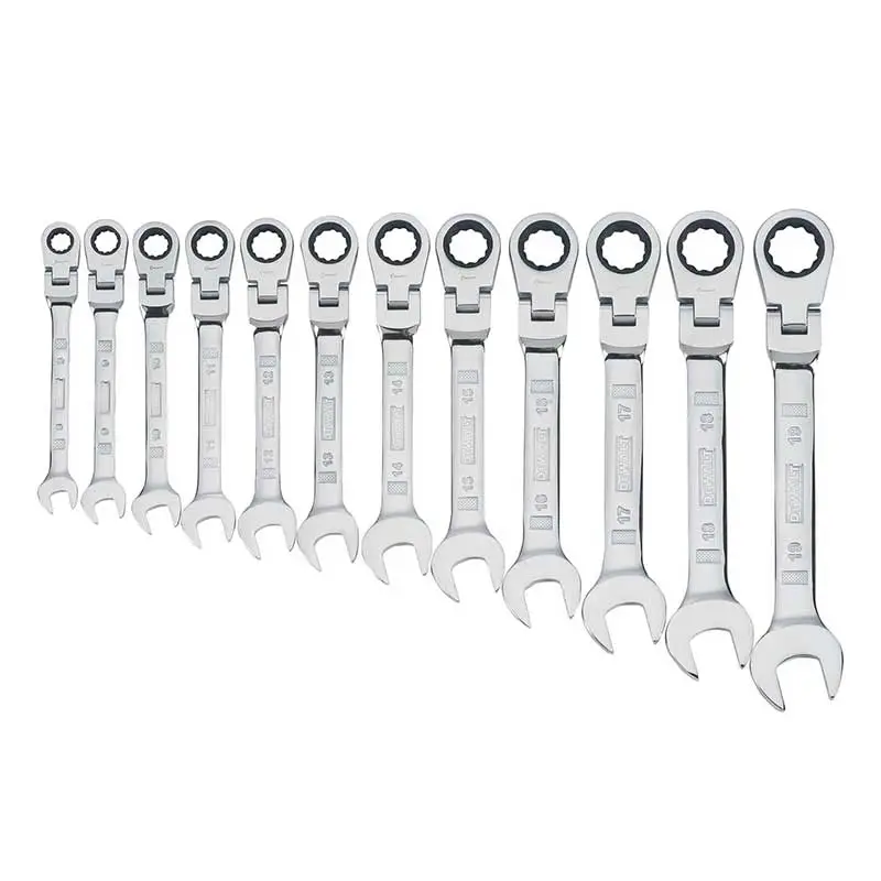 Juego de llaves de trinquetes flex Dewalt DWMT19229 12pzs