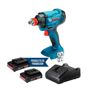 Llave de Impacto Inalámbrica Bosch GDX 180-LI + 2 Baterías