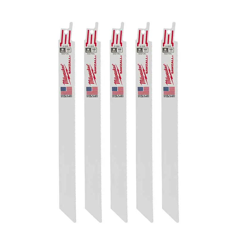 Seguetas Para Sierra Sable Milwaukee 48-00-5188 18TPI 5pzas