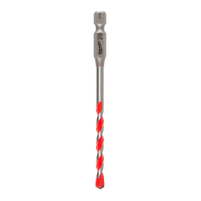 Broca de Carburo Concreto Milwaukee 48-20-9005 3/16 Pulg