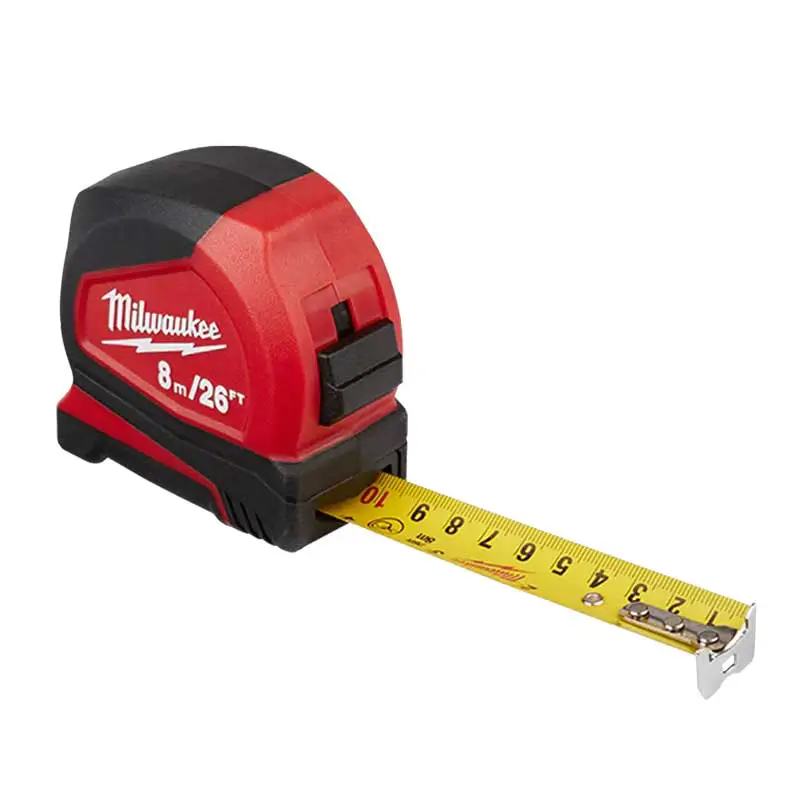 Flexometro 8 Metros Compacto Milwaukee 48-22-6627