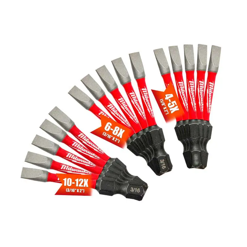 Juego Puntas de Impacto SL Milwaukee SHOCKWAVE 15PZS
