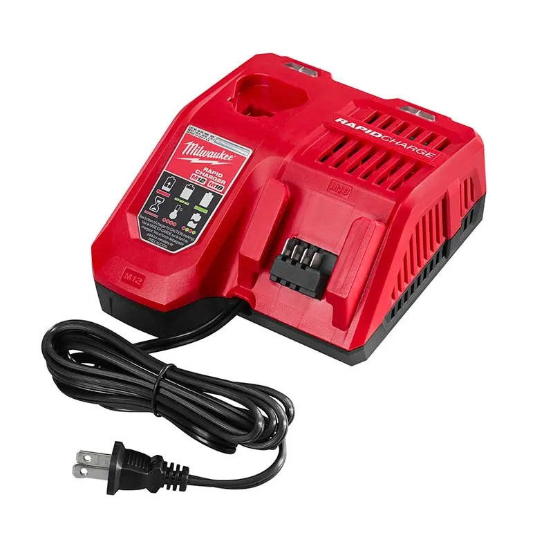 Cargador de Batería Rápido M18 y M12 Milwaukee 48-59-1808