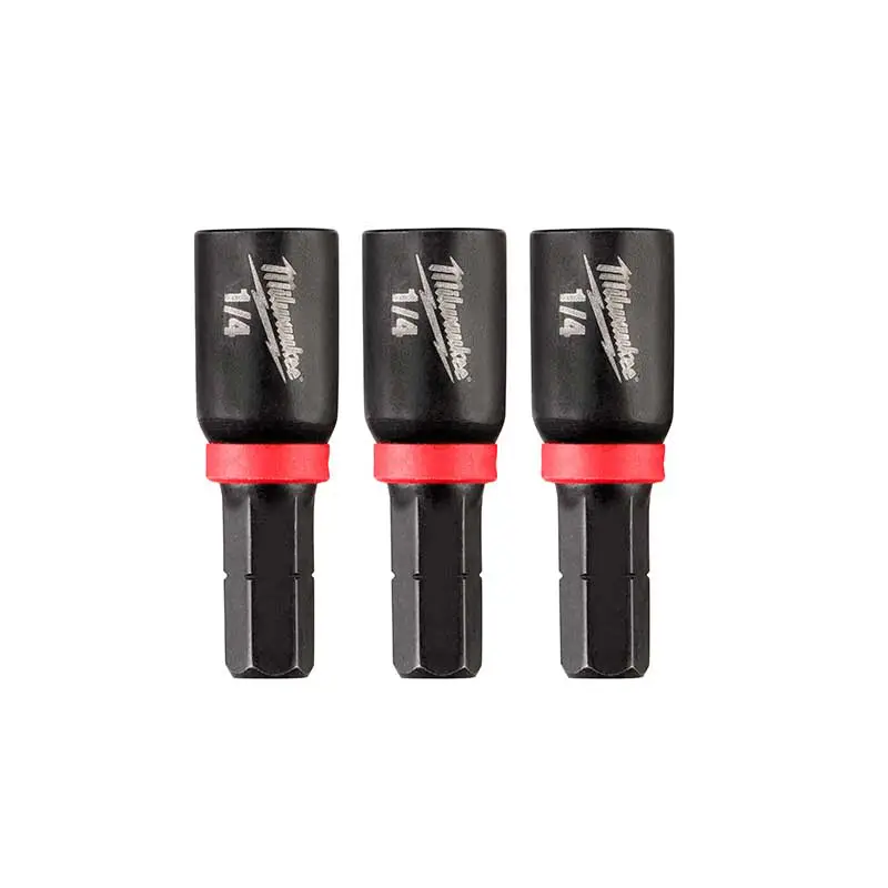 Adaptadores Magnético Hexagonal 1/4 Milwaukee 49-66-4512 3pz
