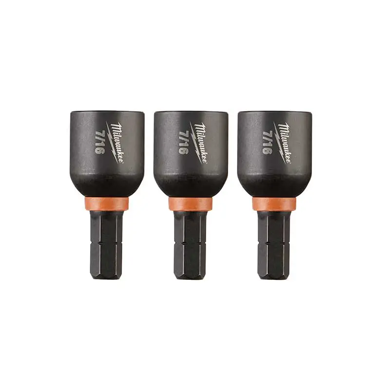 Adaptadores Tuerca Magnética 7/16 Milwaukee 49-66-4516 3pzs