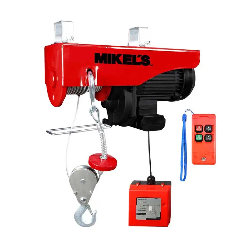 Polipasto Electrico Control Remoto Mikels PE-1000-RC 1 TON