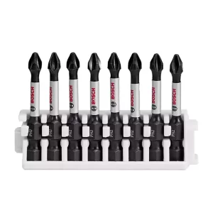 Puntas para Atornillar PH2 Impact Control Bosch 50 mm 8 pzs