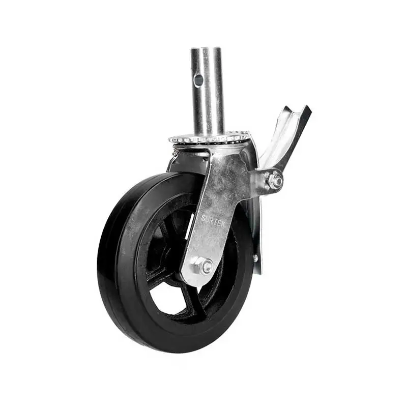 Rueda para Andamio 8 Pul Surtek RA20B con Freno 250 kg
