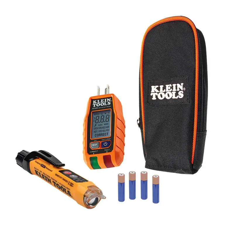 Kit de Prueba Electrica NCVT DUAL + GFCI KLEIN TOOLS RT250KIT