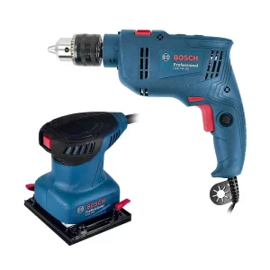Rotomartillo Bosch GSB 550 RE 550W + Lijadora Orbital