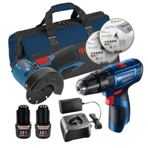 Rotomartillo Bosch Professional GSB 120-LI Esmeril +Mochila