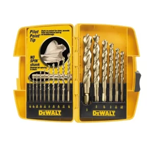 Set de Brocas Dewalt HSS 16 PIEZAS DW1956