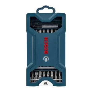 Set de Puntas para atornillar Bosch Mini X-Line con 25pzs