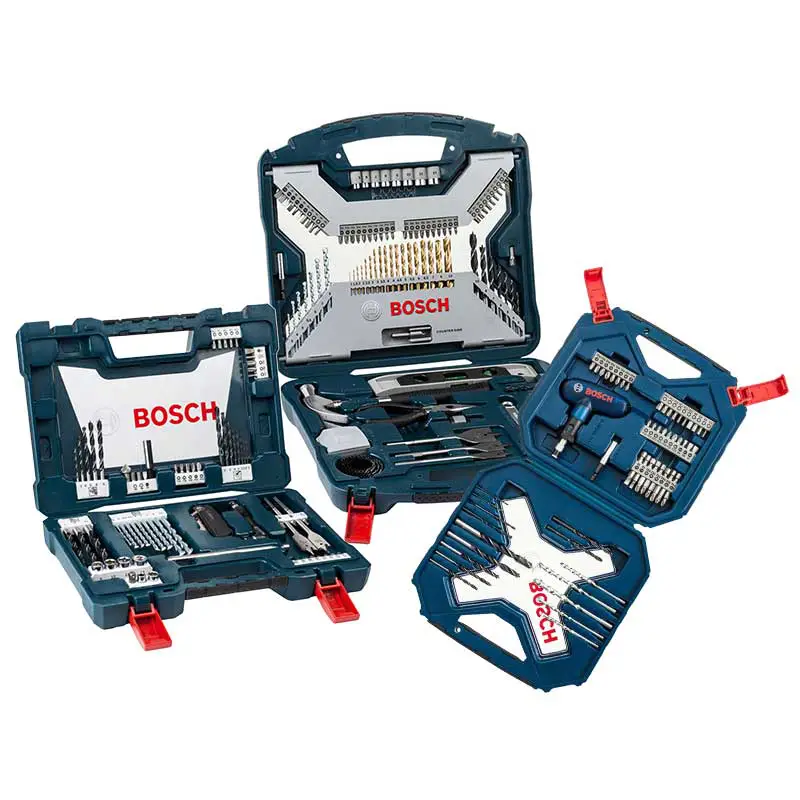 Set de Puntas y Brocas Bosch X-Line 157 PZS + V-LINE 68 PZS