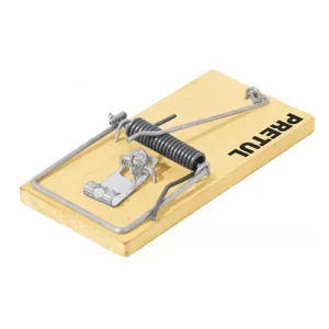Trampa de Madera de 4 Ratonera Pretul 23709 - RAT-4M